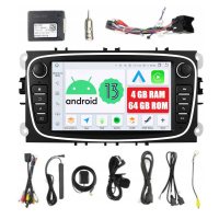 Rádio 2DIN Navigace Android Ford Connect Focus II S-max Galaxy Mondeo MK4