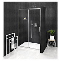SIGMA SIMPLY sprchové dveře posuvné 1000 mm, čiré sklo GS1110