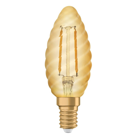 LED žárovka LED E14 BW35 2,5W = 22W 220lm 2400K Teplá bílá 300° Filament OSRAM Vintage 1906 OSRV