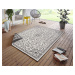 NORTHRUGS - Hanse Home koberce Kusový koberec Twin Supreme 103864 Leyte Black/Cream – na ven i n