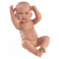 Llorens 73802 New born holčička realistická panenka miminko s celovinylovým tělem 40 cm