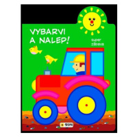 Vybarvi a nalep - Traktor - 2-3 roky