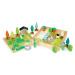 Dřevěná skládačka zahrada My Little Garden Designer Tender Leaf Toys 67dílná souprava v boxu