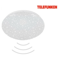 BRILONER TELEFUNKEN LED stropní svítidlo s čidlem, pr. 27,7 cm, 12 W, bílé TF 601706TF