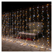 VOLTRONIC 68200 Vánoční světelný závěs - 3x3 m, 300 LED, teple/studeně bílý