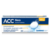 ACC 100 NEO 20x100 mg šumivých tablet