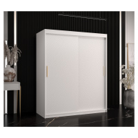Šatní skříň Abi Riflo Slim Jodelka 1 Barva korpusu: Bílá, Rozměry: 150 cm, Dveře: Bílá - bez zrc