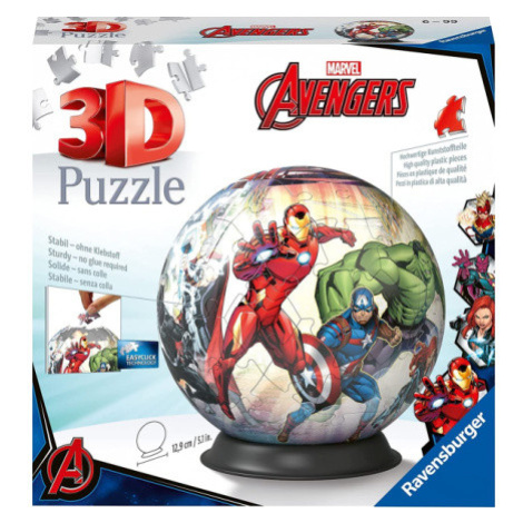 RAVENSBURGER 3D Puzzleball Marvel: Avengers 73 dílků 147291