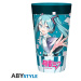 Sklenice Hatsune Miku - Musical City 400 ml