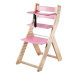 Rostoucí židle Wood Partner Luca Barva: lak/růžová