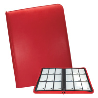 Album na karty Vivid 9-Pocket Zippered PRO-Binder - Red