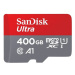 SanDisk MicroSDXC 400GB Ultra + SD adaptér