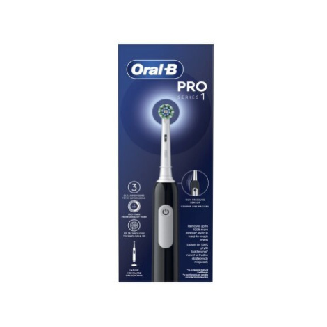 Oral-B Pro Series 1 Black elektrický zubní kartáček