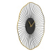 DekorStyle Nástěnné hodiny Yoko 35 cm černé