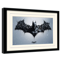 Obraz na zeď - Batman: Akham Origins - Logo, 44.5 × 34.3 cm