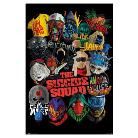 Plakát, Obraz - The Suicide Squad - Icons, (61 x 91.5 cm) GB Eye