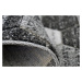 Berfin Dywany Kusový koberec Lagos 1675 Dark Grey (Silver) - 60x100 cm