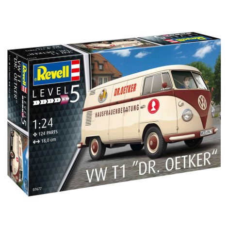 Plastic ModelKit auto 07677 - VW T1 "Dr. Oetker" (1:24) Revell
