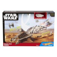 MATTEL 25CGN32 HOT WHEELS  STAR WARS HVĚZDNÁ LOĎ SÍLA SE PROBOUZÍ - poškozený obal