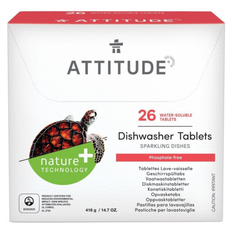 ATTITUDE Tablety do myčky bez fosfátů 26 tablet