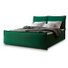 MSL Kontinentální čalouněná postel MONTY (160 x 200 cm) Barva látky: POSO 02