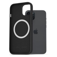 AlzaGuard Silicone Case Compatible with Magsafe pro iPhone 15 Plus černý