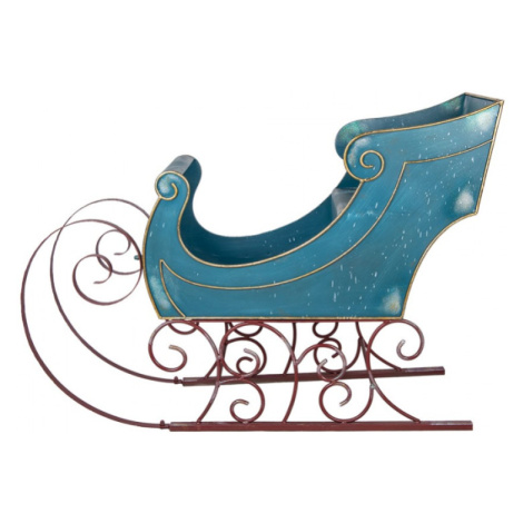 Modré vánoční dekorace