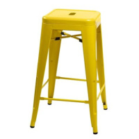 Barová stolička Paris 75cm žlutá