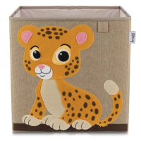 Lifeney Box úložný LEOPARD, 33 × 33 × 33 cm