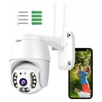 Wifi Ip Smart Kamera Otočná Full Hd Monitoring 1080p Zoom 4x Detekce