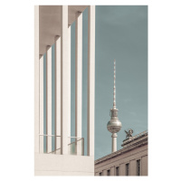 Fotografie BERLIN Television Tower & Museum Island | urban vintage style, Melanie Viola, 26.7 × 