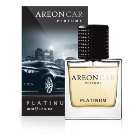 Luxusní parfém do auta Areon Platinum (50ml, flakón)