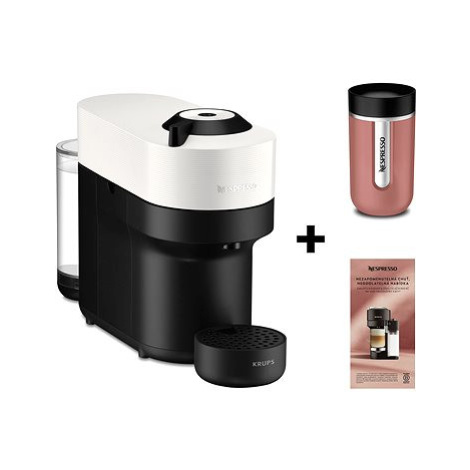 NESPRESSO KRUPS Vertuo Pop Coconut White XN920110CE2 zimní set