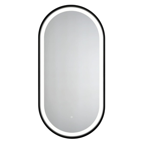 Zrcadlo se senzorem SAT 40x80 cm černá SATZOVLED4080CE