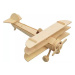 Woodcraft Dřevěné 3D puzzle trojplošník P074