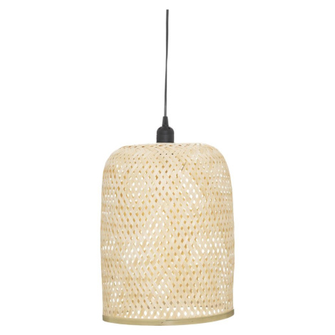 Atmosphera - Lustr na lanku ALI 1xE27/40W/230V bambus 186351