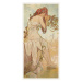 Obrazová reprodukce The Seasons: Summer, Alfons Mucha, 20 × 40 cm