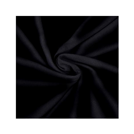 Kvalitex Jersey prostěradlo černé 90 × 200 cm