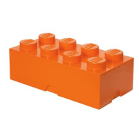 LEGO úložný box 8 - oranžová