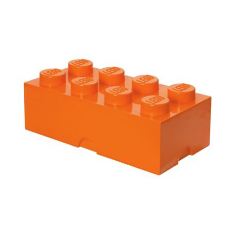 LEGO úložný box 8 - oranžová