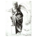 Leonardo da (attr.to) Vinci - Obrazová reprodukce Study of an Angel (chalk on paper), (30 x 40 c