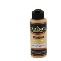 Akrylová barva Cadence Premium 120 ml - cappuchino hnědá kapučíno Aladine