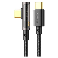 Mcdodo Kabel USB na USB-C Prism 90 stupňů Mcdodo CA-3400, 100W, 1,2 m (černý)