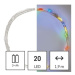 EMOS Vánoční LED řetěz Nanos vnitřní s časovačem 1,9 m vícebarevný