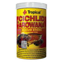 Tropical Cichlid&Arowana Medium Sticks 1000ml/360g krmivo ve formě tyčinek pro středn?