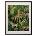 KARE Design Zarámovaný obraz Animals in Jungle 80x100cm