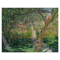 Obrazová reprodukce A Garden in Vetheuil; Le Jardin de Vetheuil, 1881, Claude Monet, 40 × 30 cm