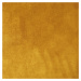 Dekorační velvet závěs s kroužky VERMONT mustard/hořčicová 140x250 cm (cena za 1 kus) MyBestHome