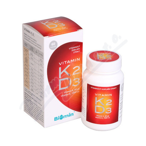 Biomin VITAMIN K2+D3 1000 I.U.tob.60