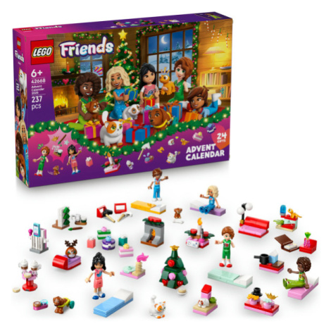 LEGO Friends 42668 Adventní kalendář 2025 - 5122-42668